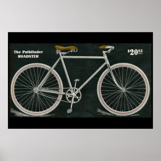 poster de Bicicleta E Arte Do Pathfinder 1918 (Frente)
