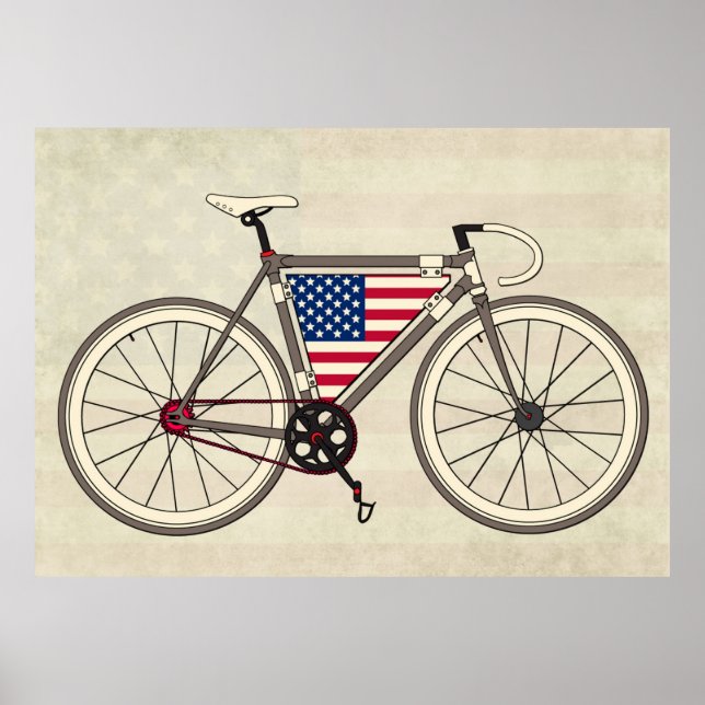 POSTER de Bike EUA (Frente)