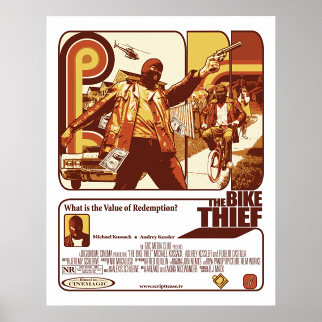 Poster de Bike Thief (Frente)