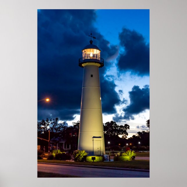 Poster de Biloxi Lighthouse 20x30 (Frente)