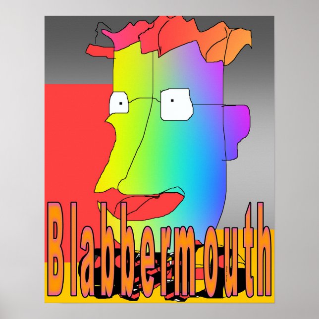 Poster de Blabbermouth (Frente)
