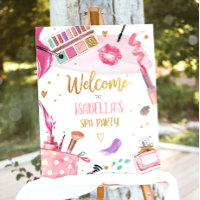 Poster de Boas-vindas ao Glitz Glam Makeup Girl do