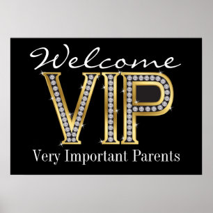 Poster de Boas-vindas aos Pais VIP Escolares