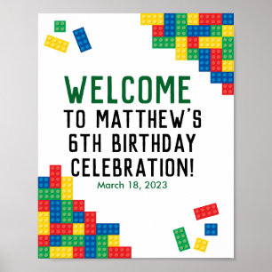 Poster de boas-vindas do Building Blocks