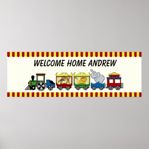 Poster de Boas-vindas do Circus Train