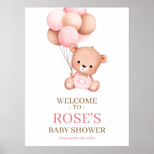 Poster de boas-vindas do Urso de Teddy