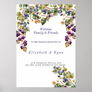Poster de Boas-vindas do Winery Vineyard