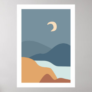 Poster de boho minimalista