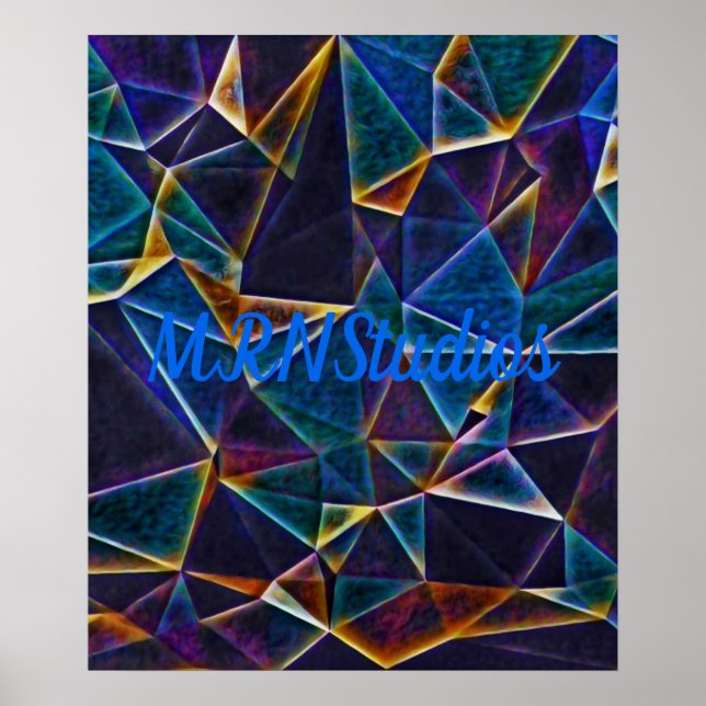 Poster de bolhas quebradas (Frente)