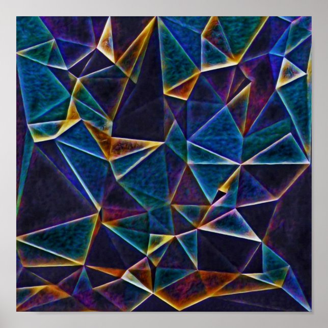 Poster de bolhas quebradas (Frente)