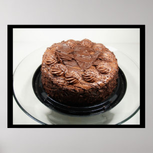 Poster de Bolo de Chocolate de Blackout