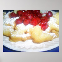 Poster de Bolo de Funil Cherryl