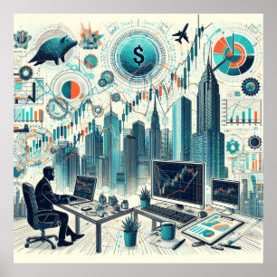Poster de bolsa