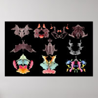 Poster de Bolsas de Tinta Rorschach