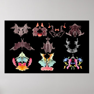 Poster de Bolsas de Tinta Rorschach