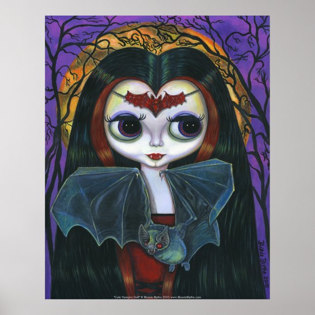 Poster de boneca de vampiro (Frente)