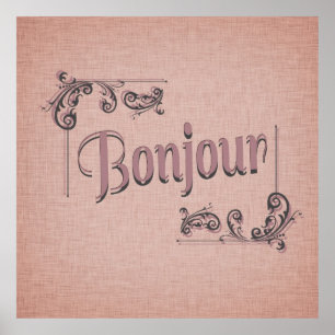 Poster de Bonjour