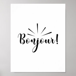 Poster de Bonjour