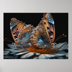 Poster de borboleta-mariposa
