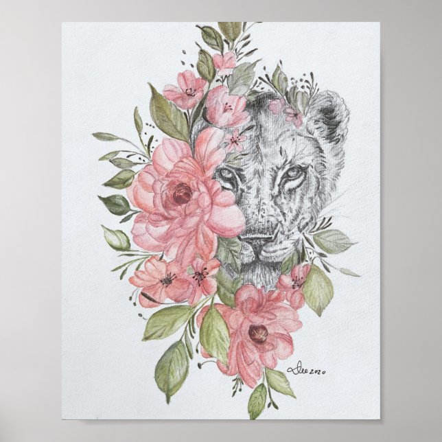 Poster de brilho de Canvas Premium (8x10) (Frente)