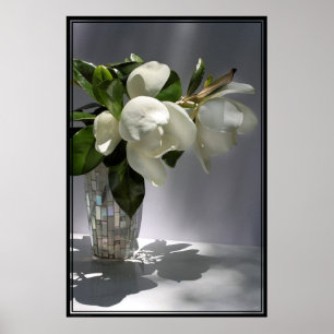 Poster de Buquê de Magnolia - 40x60 - outros tama