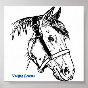 Poster de Cabeça de Cavalo