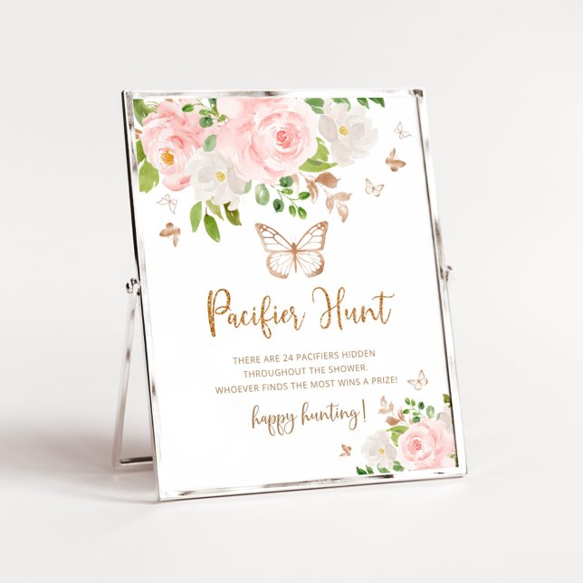 Poster de caça com pincel de ouro com pincel (Criador carregado)