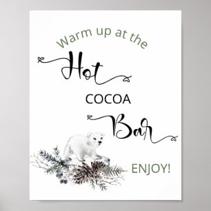 Poster de cacau quente