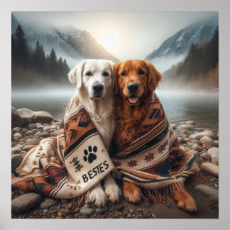 Poster de Cachorro Bestial Personalizado