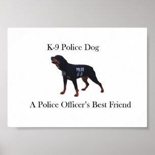 Poster de Cachorro da Polícia do K-9