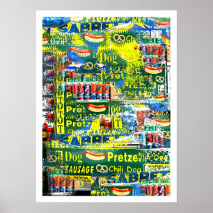 Póster De "cachorros quentes NYC" pelo estúdio Urban59