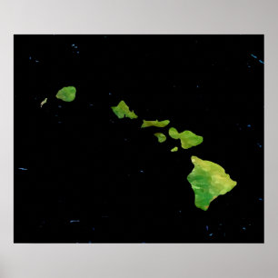 Poster de Cadeia de Ilha do Havaí