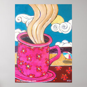 Póster De "café Couleurs "