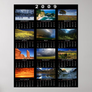 poster de Calendário 2009