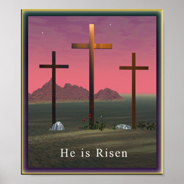 Poster de calvário (Frente)