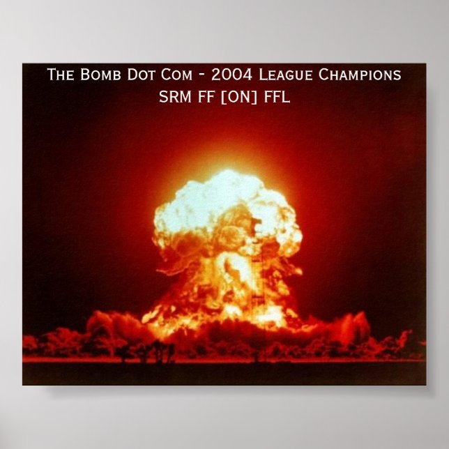POSTER de campeão do SRM 2004 (Frente)