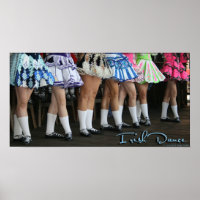 Poster de campeões de dança irlandeses