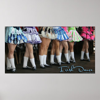 Poster de campeões de dança irlandeses