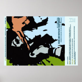 poster DE CAMPEONATO DE MOSTACHE E BEARD 2011