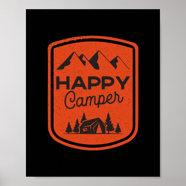 Poster de Camper Feliz (Frente)