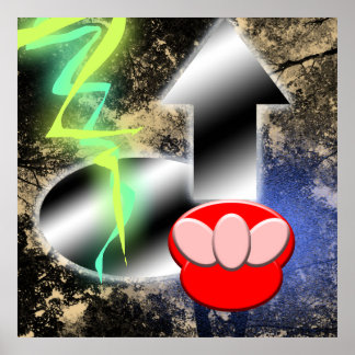 Poster de Camuflagem Natural