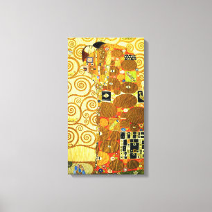 Poster de Canvas de de Fulfillment Gustav Klimt
