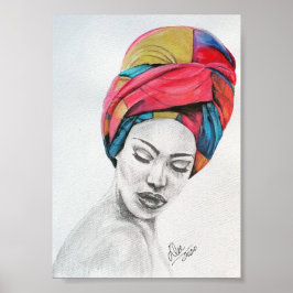 POSTER de Canvas Premium QUEENIFICENT (5x7)