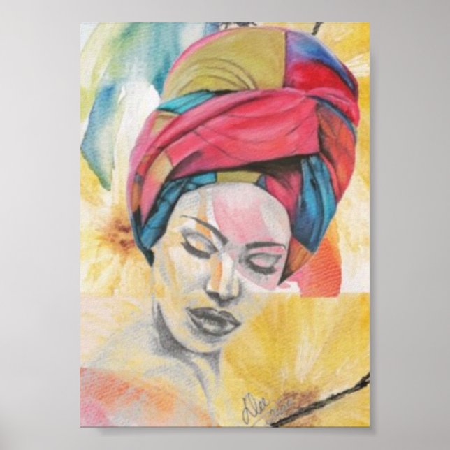 POSTER de Canvas Premium QUEENIFICENT (5x7) (Frente)