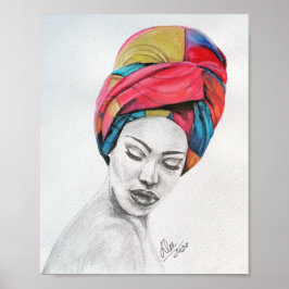 POSTER de Canvas Premium QUEENIFICENT (8x10)