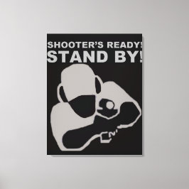 Poster de Canvas Pronta do Atirador