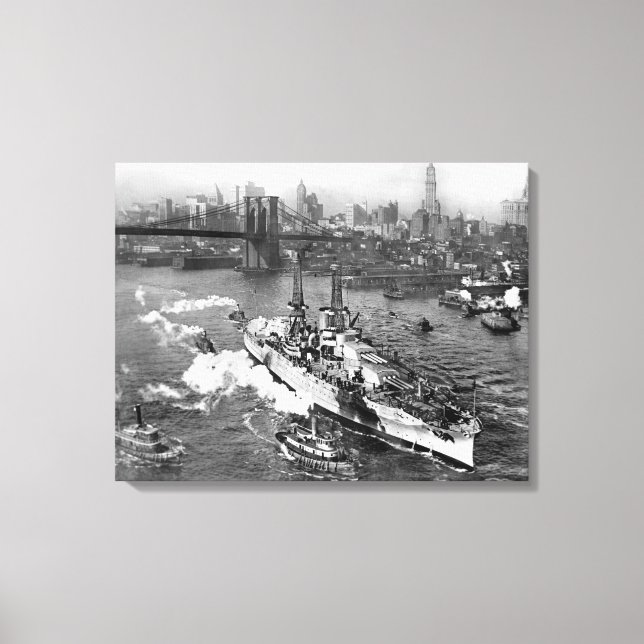 POSTER de canvas USS 19"x25" (Frente)