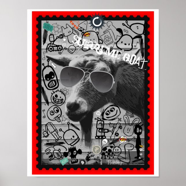 Poster de Caprino Supremo {Maior de Todos Os Tempo (Frente)