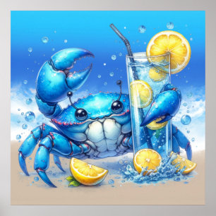 Poster de caranguejo