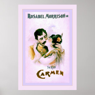 Poster ~ de Carmen o beijo